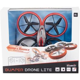 Flybotic FLY4891813848264 Drone con Control Remoto, Cama para Drones con Parachoques, 17 cm, Rojo y Negro, 8 años+ Precio: 73.50000042. SKU: B14QECV8ZX