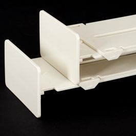 Juego de 2 Separadores de Cajón Extensibles de Polipropileno