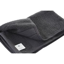 Toalla Basicos DKD Home Decor Gris Oscuro 50 x 1 x 30 cm (6 Unidades) Toalla Basicos DKD Home Decor Gris Oscuro 50 x 1 x 30 cm (6 Unidades)