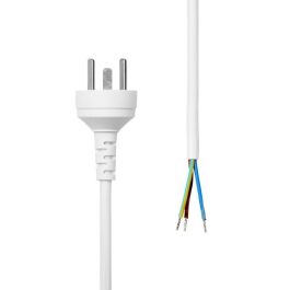 MicroConnect Type K EDB - Open End, Power cable, 3m, White MicroConnect Type K EDB - Open End, Power cable, 3m, White