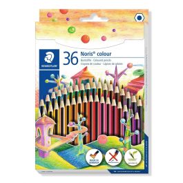 Staedtler Lápices De Colores Noris Colour Wopex Ecológico Estuche 36 Unidades