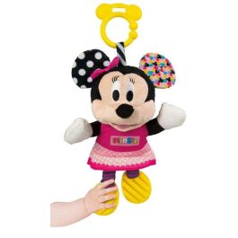 Clementoni Sonajero Minnie Peluche Texturas con Mordedor 18x28x11 cm