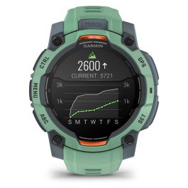 Garmin Instinct 3 AMOLED (45mm) twilight/neo tropic Reloj Inteligente GPS para Deporte con Pantalla AMOLED Táctil Unisex