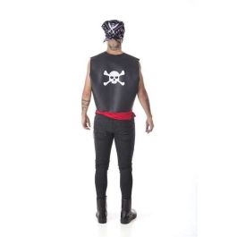 Disfraz adulto pirata chaleco-pañuelo talla l talla l Disfraz adulto pirata chaleco-pañuelo talla l talla l