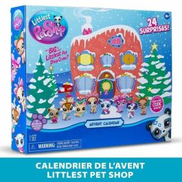 Bandai BAN3701405825102 Calendario de Adviento Littlest Pet Shop con sorpresas diarias