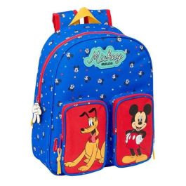 Mochila Escolar Mickey Mouse Clubhouse Good day Azul 28 x 34 x 10 cm Precio: 14.49999991. SKU: B18GE3ELDZ