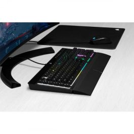 Corsair K55 RGB PRO Teclado Gaming USB Español con Retroiluminación RGB, Anti-Ghosting, Reposamuñecas, Resistente Salpicaduras IP42
