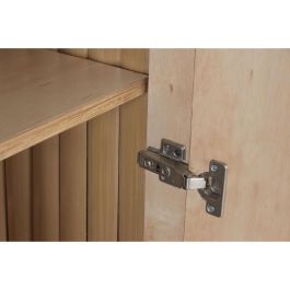 DKD Home Decor Armario Tropical de Bambú y Ratán 170x120x60 cm