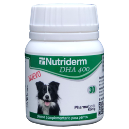 Konig Nutriderm DHA 400mg 30 cápsulas Suplemento Inmunitario y Antialérgico