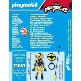 Playmobil 71867 Miraculous Vesperia Zoë Lee Figura de Acción con Yoyó y Escudo para Niños +4 años