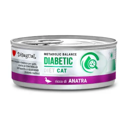 Disugual Diet Cat Diabetic Pato Alimento Húmedo para Gatos con Diabetes, 12 Latas x 85 gr Precio: 15.4999999. SKU: B1EJYV69KY