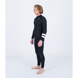 Neopreno Hurley Advant 4/3 mm Back zip Negro