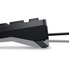 Dell KB525C Teclado para PC Retroiluminado USB-C con Teclado Numérico y 15 Teclas Programables - Español QWERTY, Negro, Resistente a Salpicaduras