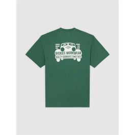 Camiseta de Manga Corta Hombre Dickies Gordonsville Ss Verde L