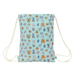 Bolsa Mochila con Cuerdas Azul 26 x 34 x 1 cm