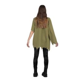 Disfraz infectado camiseta, aplicaciones de látex y bote de látex talla s Disfraz infectado camiseta, aplicaciones de látex y bote de látex talla s
