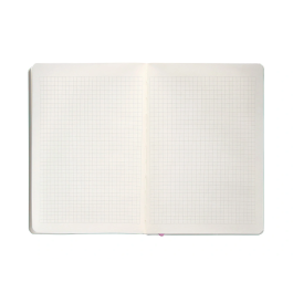 Antartik Cuaderno A5 Tapa Blanda Hojas Cuadriculadas Rosa y Turquesa 80 Hojas 80gr FSC