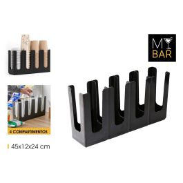 My Bar Organizador Vasos-Tapas 4 Secciones 44 cm Largo x 11.5 cm Ancho x 22.5 cm Alto (8 Unidades) Precio: 39.58999968. SKU: B1EA5HSWYD
