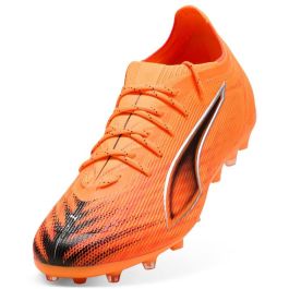 Botas de Fútbol para Adultos Puma Ultra 6 Pro Mg Heat Fire Black Negro 42