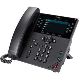 HP VVX 450 Teléfono IP 12 líneas PoE-enabled con Pantalla a Color para Pequeñas Empresas
