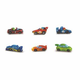Hape Kit Moldea y Pinta Camiones y Coches de Carreras para Niños 5+ Años