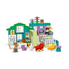 Lego Duplo Casa Familiar Moderna 3 En 1 10470 Juguete de Construcción para Bebés y Niños Pequeños