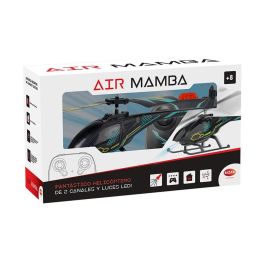Bizak Helicóptero Radio Control Air Mamba con Luz LED, 2 Canales, Tecnología Digital Precisa, Pilas AAA Incluidas, Edad 8+ años Bizak Helicóptero Radio Control Air Mamba con Luz LED, 2 Canales, Tecnología Digital Precisa, Pilas AAA Incluidas, Edad 8+ años
