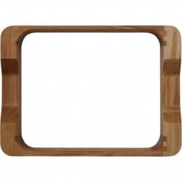 WMF Cazuela para Hornear Rectangular Cerámica/Acero/Madera Negra/Marrón, Apta para Lavavajillas y Horno, 360mm