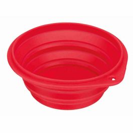 Comedero Plegable para Mascotas Trixie Travel Silicona 500 ml