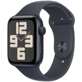 Apple Watch SE GPS, 44 mm, Caja de aluminio medianoche, Correa deportiva medianoche, Talla M/L Precio: 310.99000009. SKU: B1AQPDYF2Z