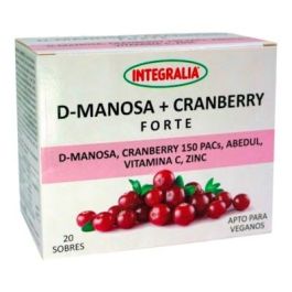 INTEGRALIA D-Manosa + Cranberry Plus 20 Sobres - Sistema Urinario, Antioxidante, Vegano, Vitamina C y Zinc Precio: 21.89. SKU: B14D2SH6SW
