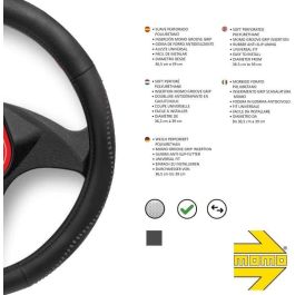 Momo Funda Volante Street Universal Negro Y Gris MOMLSWC018BG 38-39 cm