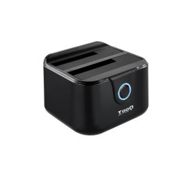 TooQ TQDS-802B Docking Station para Discos Duros USB 3.1 Doble Bahía 8TB HDD/SSD 2.5" 3.5" Clonación Plug & Play Blanco Precio: 25.88999974. SKU: S0202932