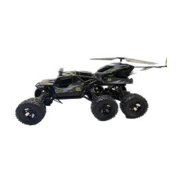 Bizak Vehículo Ciclón Tierra Aire 2 en 1 | Se Transforma en Helicóptero con un Botón para Jugar - Edad +3 Años