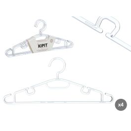 Set 4 Perchas Transparente Kipit 40X17CM (24 Unidades) Precio: 54.49999962. SKU: B1H8PBFJ2P
