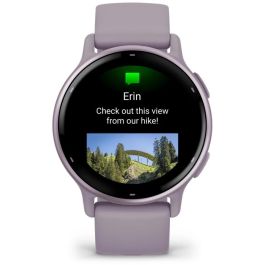 Garmin vivoactive 5 Orchidee Smartwatch AMOLED Pantalla táctil GPS 1.2" 4GB 5 ATM Resistente al Agua Unisex