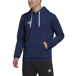 Sudadera con Capucha Hombre Adidas Ent22 Hoody Azul oscuro S