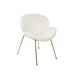 Silla Chic DKD Home Decor Blanco Dorado 57 x 73 x 63 cm Precio: 99.58999985. SKU: B13DCK4HPK