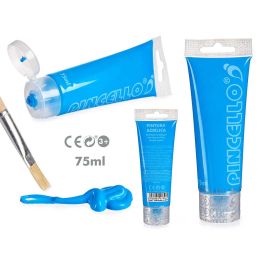 Tubo Pintura Acrilica 75Ml Azul Claro Pincello 3X14CM (36 Unidades) Precio: 24.50000014. SKU: S3603986