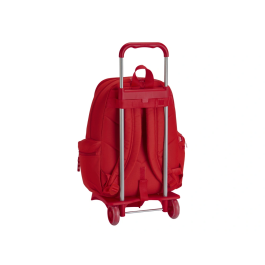 Mochila Escolar con Ruedas 905 Real Sporting de Gijón Rojo