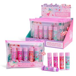 Martinelia 85481 Set de 5 Bálsamos Labiales Infantiles "Fairy Things" Lip Dreams - Brillos de Labios Mágicos