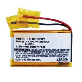 CoreParts Battery for Wireless Headset 0.92Wh Li-Pol 3.7V 250mAh Black, for Jabra Pro 900, Pro 920, PRO 923, PRO 930, PRO 935 Precio: 10.50000006. SKU: B1CS8E9T5M