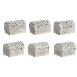Joyero Arabe DKD Home Decor Dorado Blanco 5.3 x 5.3 x 7.5 cm (6 Unidades) Precio: 17.5899999. SKU: B1E97Q6698