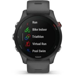 Garmin Forerunner 255 Reloj GPS Deportivo Smartwatch Gris con Monitor de Frecuencia Cardíaca y Resistencia al Agua
