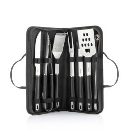 Kit de Utensilios para Barbacoa con Maletín BBSet InnovaGoods 12 Piezas Kit de Utensilios para Barbacoa con Maletín BBSet InnovaGoods 12 Piezas