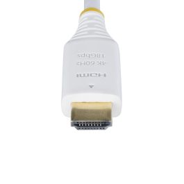 Cable USB Startech HDMI2-CABLE-4K60-10W Blanco 3 m