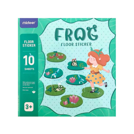 Mideer Juego Didáctico Rana con 10 Adhesivos Gigantes y 53 Decorativos Removibles para Suelo Precio: 9.5900002. SKU: B1KCF7KWBX