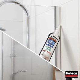 Rubson Sellador Sanitario Baño Saludable Alisado con los Dedos Blanco 1469154 280ml