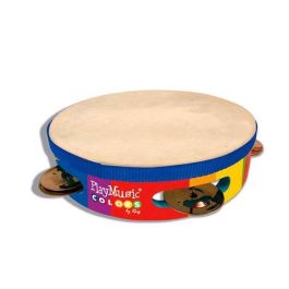 Reig Pandereta de Madera Pintada 4 Platillos Precio: 9.68999944. SKU: S2425178
