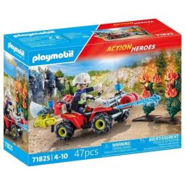 Playmobil 71825 Quad de Bomberos Action Heroes con Figura Bombero, Cabestrante, Cañón de Agua, Extintor y Hacha, Juguete para Niños +4 años Precio: 20.50000029. SKU: B1GHXJH6EC